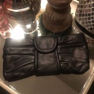 Banana Republic Soft Leather Clutch Purse